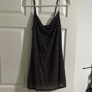 Black Spaghetti Strap Dress